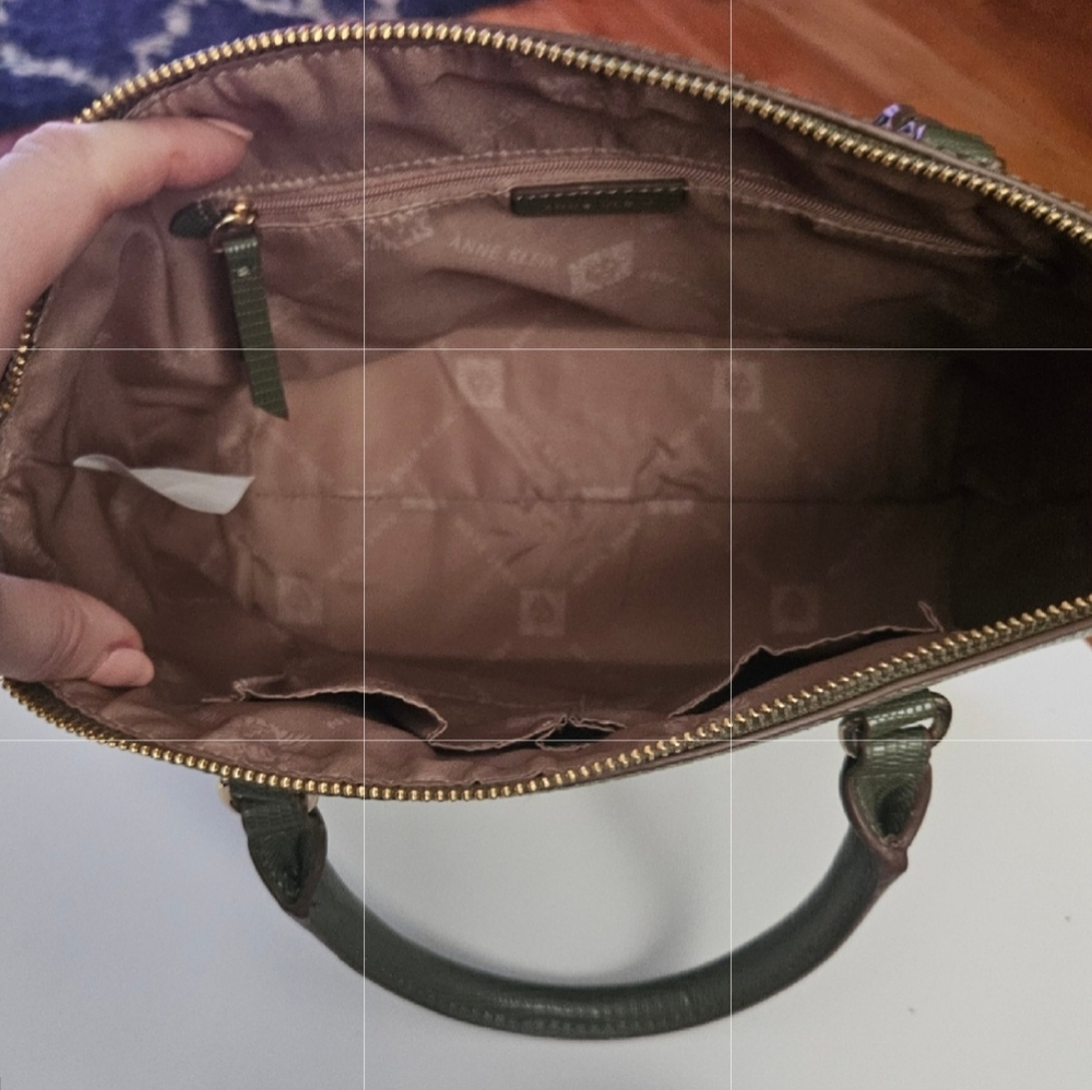Anne Klein Dome Satchel Handbag & Wallet - Set - Picture 8 of 16